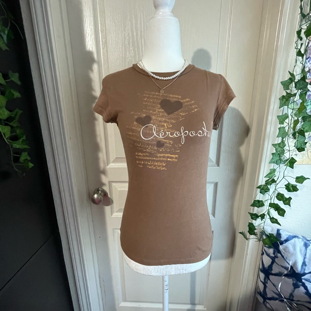 early 2000s aeropostale baby tee
